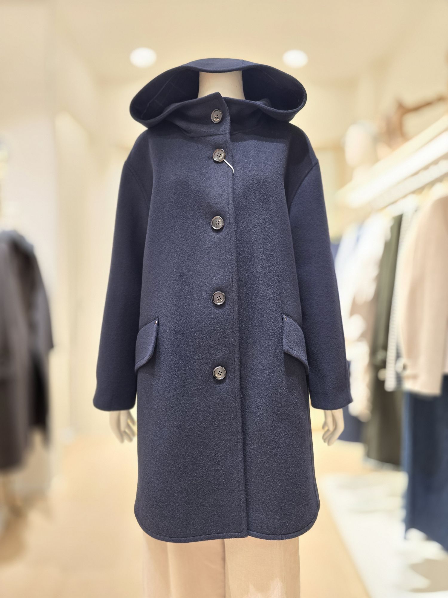 LF [헤지스 여성] 헤지스 헤지스레이디스 헤지스레이디스 25FW핸드메이드 후디코트 HSCO5D983N2